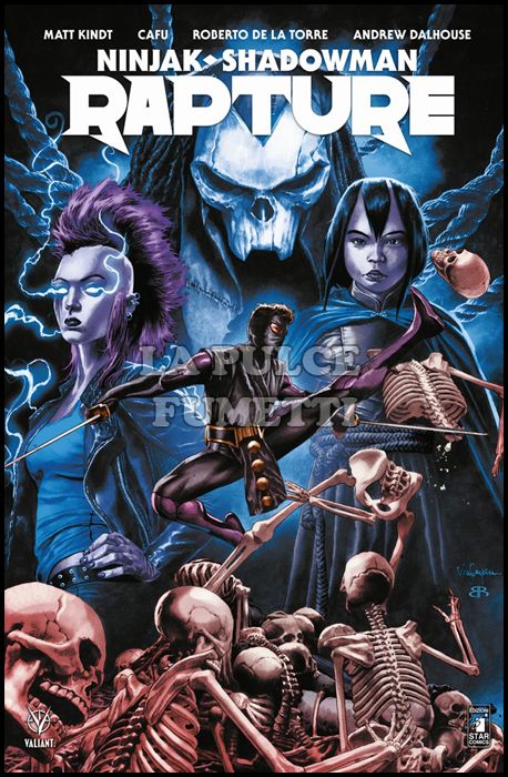 VALIANT # 97 - NINJAK - SHADOWMAN: RAPTURE